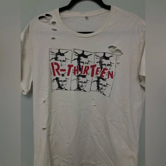 R13 Mona Lisa Boy Tee. Size large